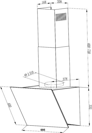 MÁY HÚT MÙI SEVILLA SV-90KM1