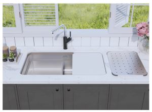 Chậu rửa bát KONOX KN8347SU DEKOR - 7 Chậu rửa bát KONOX KN8347SU DEKOR