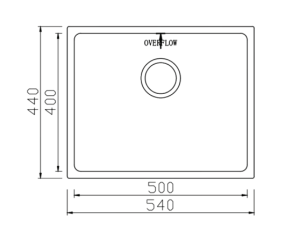 Chậu rửa bát KONOX KN5444SU DEKOR