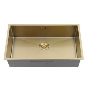 BỒN RỬA FAGOR 7844R-G INOX 304 MẠ PVD MÀU KIM LOẠI - 2 FAGOR 7844R-G INOX 304