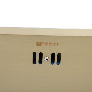 BỒN RỬA FAGOR 7844R-G INOX 304 MẠ PVD MÀU KIM LOẠI - 1 FAGOR 7844R-G INOX 304