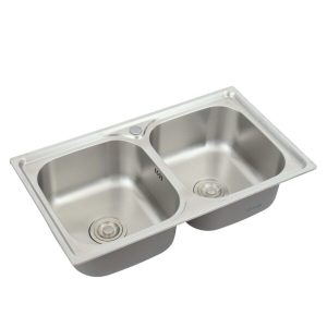 BỒN RỬA FAGOR 7843B INOX - 2 FAGOR 7843B INOX