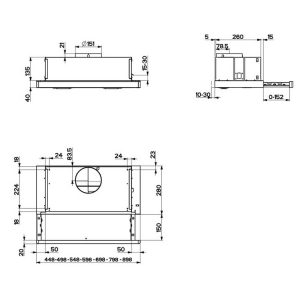 MÁY HÚT MÙI ÂM TỦ BEKO CTB9250XH - 5 MÁY HÚT MÙI ÂM TỦ BEKO CTB9250XH - 4