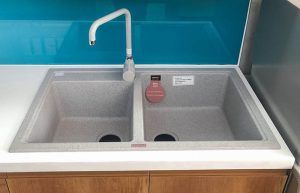 CHẬU RỬA CHÉN CARYSIL VIC3-04/MONTANA (MUỐI TIÊU) - 3 CARYSIL VIC3-04/MONTANA