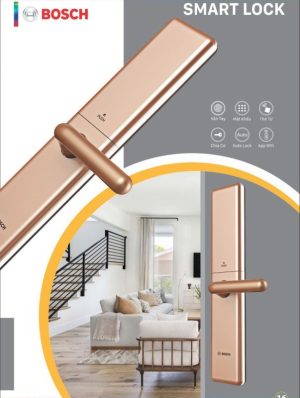 Khóa cửa vân tay Bosch ID80 GOLD - 6 Khóa cửa vân tay Bosch ID80 GOLD - 5