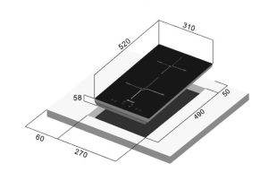 BẾP ÂM ĐIỆN TỪ RINNAI RB-3012H-ZB - 5 BẾP ÂM ĐIỆN TỪ RINNAI RB-3012H-ZB - 4