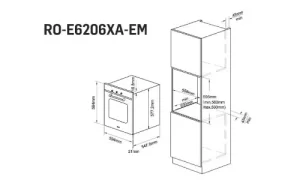 LÒ NƯỚNG ĐIỆN RO-E6206XA-EM - 5 LÒ NƯỚNG ĐIỆN RO-E6206XA-EM - 4