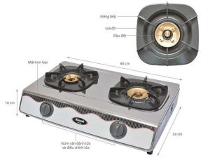 Bếp gas Rinnai RV-460S - 3