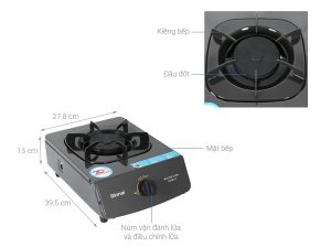 BẾP GAS ĐƠN RINNAI RV-MC15S - 5
