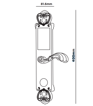 KHÓA THẺ TỪ HUBERT HB KS86 AMBER GOLD - 5 KHÓA THẺ TỪ HUBERT HB KS86 AMBER GOLD - 4