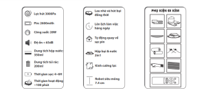 Robot Hút Bụi Lau Nhà Hubert HB-D68 (SERIE 2) - 4