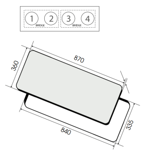 BẾP TỪ 4 VÙNG NẤU ELICA RATIO 874 SLIM BL PRF0183917 - 8 BẾP TỪ 4 VÙNG NẤU ELICA RATIO 874 SLIM BL PRF0183917 - 7