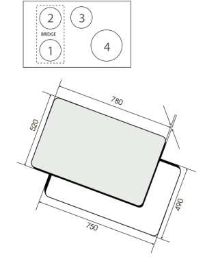 BẾP TỪ 4 VÙNG NẤU ELICA RATIO 804 PLUS BL PRF0183912 - 10 BẾP TỪ 4 VÙNG NẤU ELICA RATIO 804 PLUS BL PRF0183912 - 9