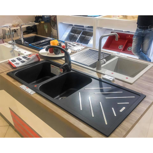 CHẬU RỬA CHÉN CARYSIL BEC2-03/NERA (ĐEN) - 3 CARYSIL BEC2-03/NERA