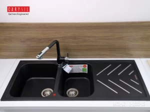 VÒI RỬA CARYSIL G-0585-03/NERA (ĐEN) - 3 CARYSIL G-0585-03/NERA