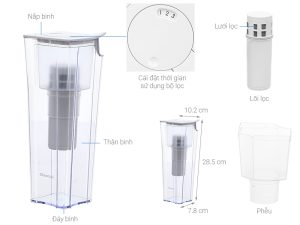 BÌNH LỌC NƯỚC CẦM TAY CLEANSUI EJ101 - 10 BÌNH LỌC NƯỚC CẦM TAY CLEANSUI EJ101 - 9