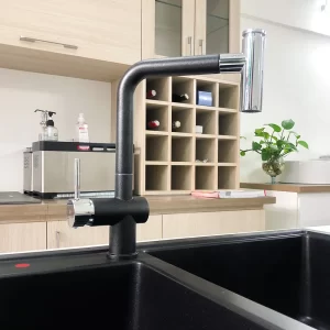 VÒI RỬA CARYSIL G-2485-03/NERA (ĐEN) - 2 CARYSIL G-2485-03/NERA