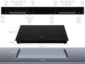 BẾP ĐIỆN TỪ HỒNG NGOẠI JUNGER SIS-68 - 13 BẾP ĐIỆN TỪ HỒNG NGOẠI JUNGER SIS-68