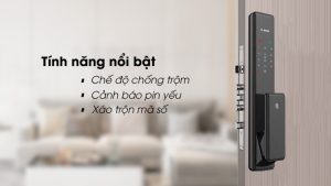 Khóa cửa vân tay BOSCH FU 750BK - 15 Khóa cửa vân tay BOSCH FU 750BK - 14