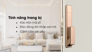Khóa cửa vân tay BOSCH FU 750K - 18 Khóa cửa vân tay BOSCH FU 750K - 17