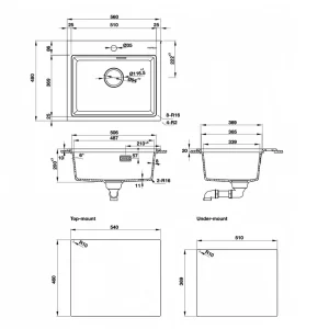 GÓI CHẬU VÒI BẾP ESSENCE 5 HAFELE 577.25.429 - 7