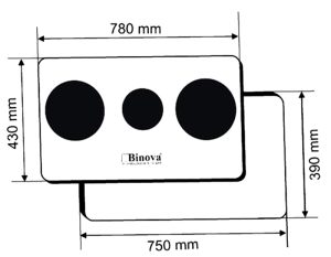 BẾP TỪ BINOVA BI-334-ID - 2 BẾP TỪ BINOVA BI-334-ID