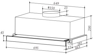 MÁY HÚT KHỬ MÙI CAO CẤP SEVILLA SV-700SYP