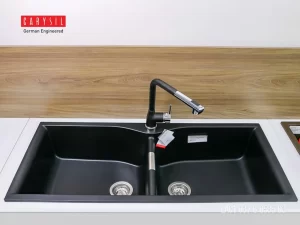 VÒI RỬA CARYSIL G-0585-03/NERA (ĐEN) - 2 CARYSIL G-0585-03/NERA