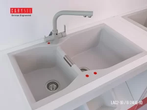 CHẬU RỬA CHÉN CARYSIL LAC1-10/ANERA (XÁM TRO) - 3 CARYSIL LAC1-10/ANERA