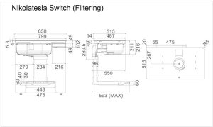 Bếp từ kết hợp máy hút mùi Elica NIKOLATESLA SWITCH BL/F/83 PRF0146210A - 13 Bếp từ kết hợp máy hút mùi Elica NIKOLATESLA SWITCH BL/F/83 PRF0146210A - 12
