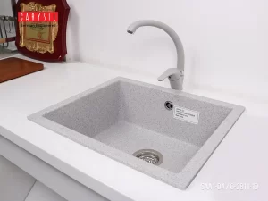 CHẬU RỬA CHÉN CARYSIL SAA1-04/MONTANA (MUỐI TIÊU) - 3 CARYSIL SAA1-04/MONTANA