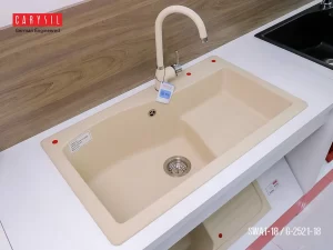 CHẬU RỬA CHÉN CARYSIL SWA1-18/CHAMPAGNE (VÀNG KEM) - 3 CARYSIL SWA1-18/CHAMPAGNE