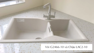 VÒI RỬA CARYSIL G-2466-10/ARENA (XÁM TRO) - 2 CARYSIL G-2466-10/ARENA