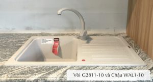 VÒI RỬA CARYSIL G-2811-10/ARENA (XÁM TRO) - 3 CARYSIL G-2811-10/ARENA