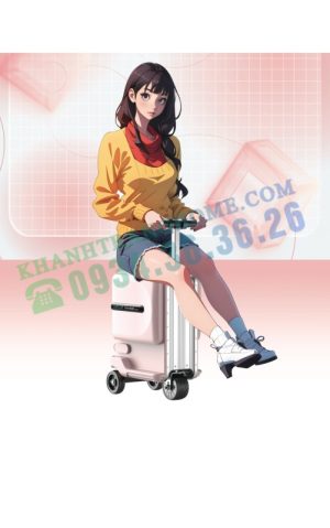 VALI ĐIỆN AIRWHEEL SE3 MINI T MÀU BẠC - 104 VALI ĐIỆN AIRWHEEL SE3 MINI T MÀU BẠC - 103