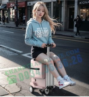 VALI ĐIỆN AIRWHEEL SE3 MINI T MÀU BẠC - 106 VALI ĐIỆN AIRWHEEL SE3 MINI T MÀU BẠC - 105