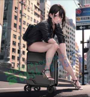 VALI ĐIỆN AIRWHEEL SE3 MINI T MÀU ĐEN - 73 VALI ĐIỆN AIRWHEEL SE3 MINI T MÀU ĐEN - 72