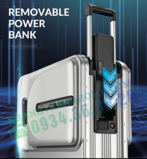 VALI ĐIỆN AIRWHEEL SE3 MINI T MÀU BẠC - 120 VALI ĐIỆN AIRWHEEL SE3 MINI T MÀU BẠC - 119