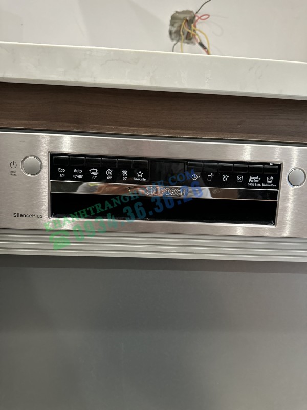 MÁY RỬA BÁT BÁN ÂM BOSCH HMH.SMI4HCS48E SERIE 4 14 BỘ - 47