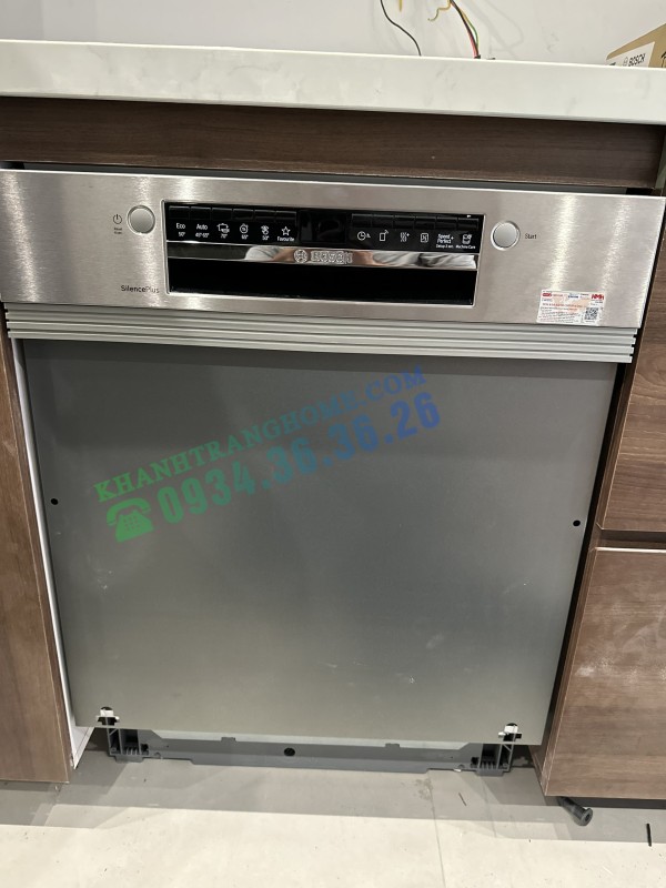 MÁY RỬA BÁT BÁN ÂM BOSCH HMH.SMI4HCS48E SERIE 4 14 BỘ - 49