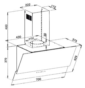 MÁY HÚT MÙI BINOVA BI-57-GT-07