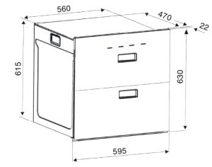MÁY SẤY BÁT BINOVA BI-999-MBK