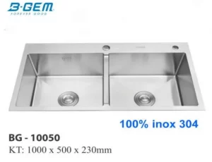 CHẬU INOX B-GEM BG-10050 - 7 CHẬU INOX B-GEM BG-10050 - 6