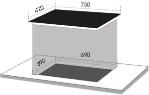 Bếp từ đôi Dmestik AM D216 - 1 BẾP TỪ ĐÔI DMESTIK AM D216