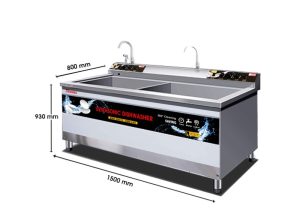 MÁY RỬA BÁT CÔNG NGHIỆP TEXGIO TGU 1500XD