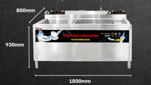 Máy rửa bát công nghiệp Texgio TGU 1800SD UD - 1 MÁY RỬA BÁT CÔNG NGHIỆP TEXGIO TGU 1800SD UD