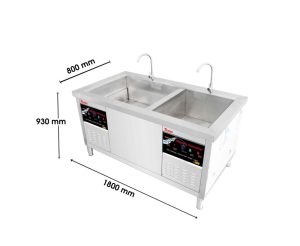 MÁY RỬA BÁT CÔNG NGHIỆP TEXGIO TGU 2000SD UD