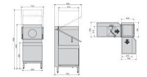MÁY RỬA CHÉN CÔNG NGHIỆP TEXGIO CDW1190