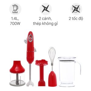 MÁY XAY CẦM TAY SMEG HBF02RDEU 535 43 619