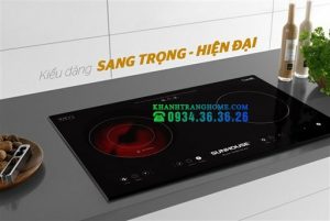 BẾP ĐÔI ĐIỆN TỪ HỒNG NGOẠI SUNHOUSE SHB9106 S